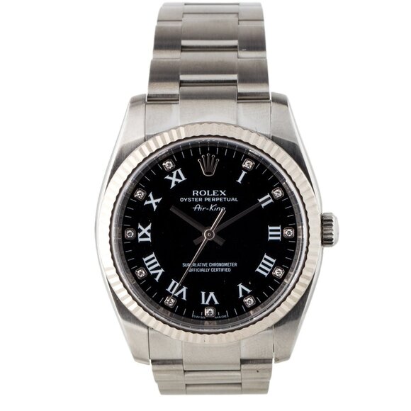 Mens Rolex Air King 18k Gold - Picture 1 of 2